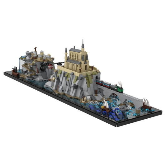Islands Skyline Building Kit | LEGO-Compatible MOC - 1