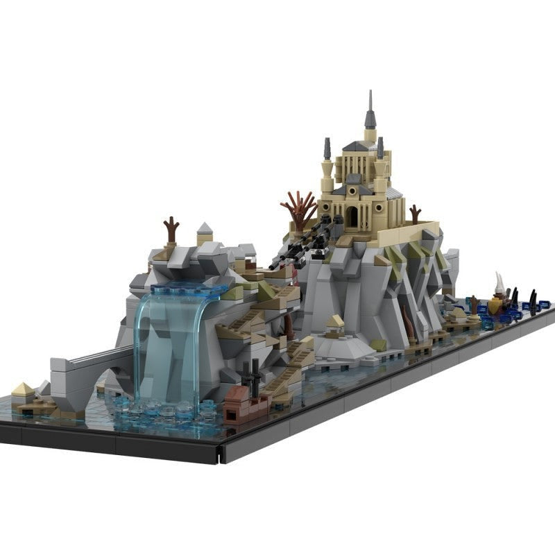 Islands Skyline MOC Coastal City Architecture Building Kit - 2
