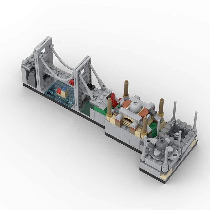 Istanbul Skyline MOC Building Kit | Historic City Architecture Display Model - 7