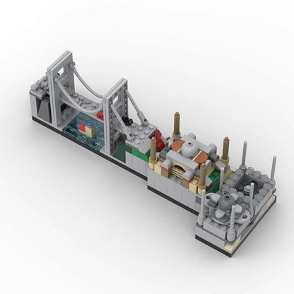 Istanbul Skyline MOC Building Kit | Historic City Architecture Display Model - 7