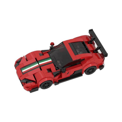 Italian 812 Supercar Building Kit | LEGO-Compatible MOC - 5