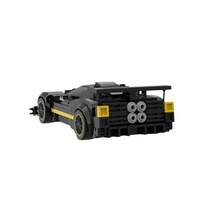 Italian Carbon Track Hypercar MOC Building Kit | Racing Sports Car Model - 3