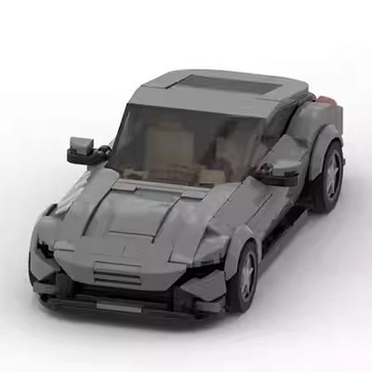 Italian GT Coupe V8 Sports Car Building Kit | 8-Stud Compatible MOC - 1