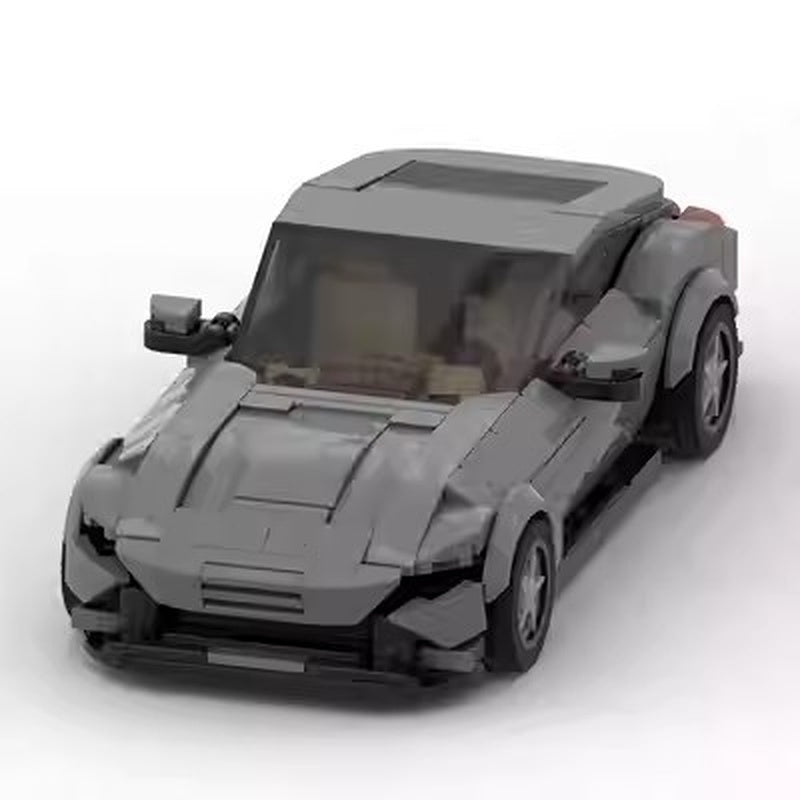 Italian GT Coupe V8 Sports Car Building Kit | 8-Stud LEGO-Compatible MOC - 1