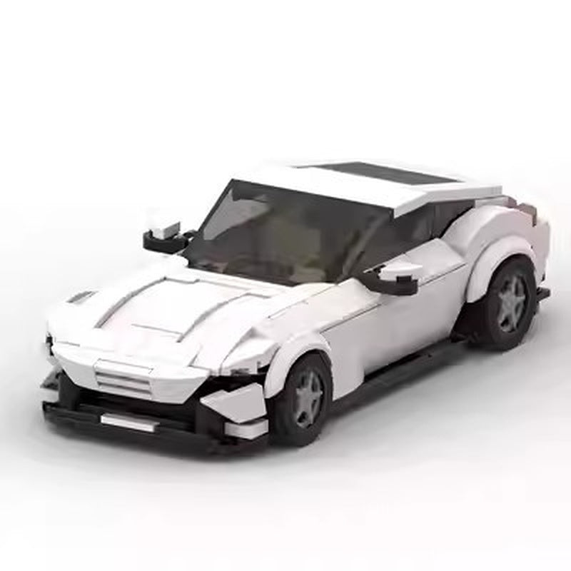 Italian GT Coupe V8 Sports Car Building Kit | 8-Stud LEGO-Compatible MOC - 3