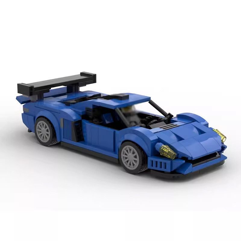 Italian GT Track Hypercar Building Kit | 8-Stud Wide LEGO-Compatible MOC - 1