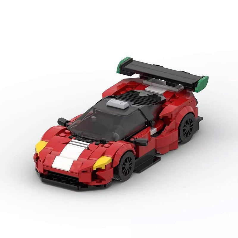 Italian GT3 Endurance Racing Car MOC Building Kit | Track Vehicle Model - 1