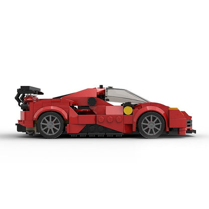 Italian GT3 Endurance Racing Car MOC Building Kit | Track Vehicle Model - 5