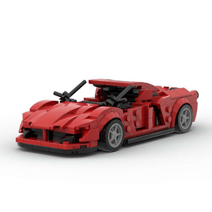 Italian Hybrid Hypercar Building Kit | 8-Stud LEGO-Compatible MOC - 1