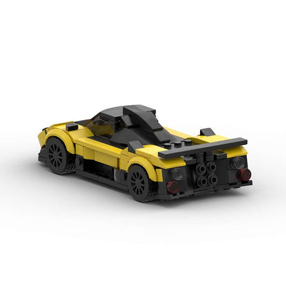 Italian Limited Edition V12 Hypercar Building Kit | LEGO-Compatible MOC - 4