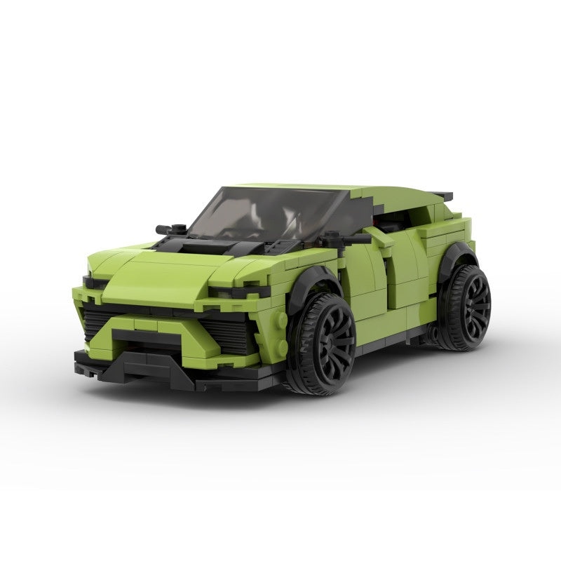 Italian Luxury SUV and Supercar Trailer Building Kit | LEGO-Compatible MOC - 5