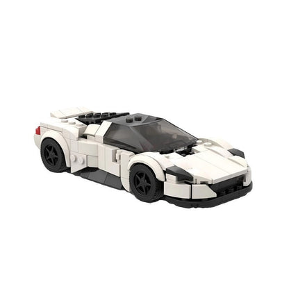Italian Mid-Engine Supercar MOC Building Kit | 8-Wide Vehicle Model - 1
