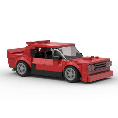 Italian Rally 131 Retro Racer MOC Building Kit | Classic Racing Car Model - 4