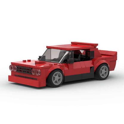 Italian Rally Car 131 Retro Racer Building Kit | LEGO-Compatible MOC - 1