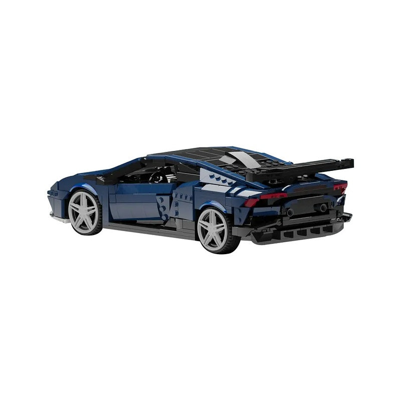 Italian V10 STO Track Supercar Building Kits | LEGO-Compatible MOC - 3