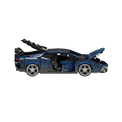 Italian V10 STO Track Supercar Building Kits | LEGO-Compatible MOC - 5