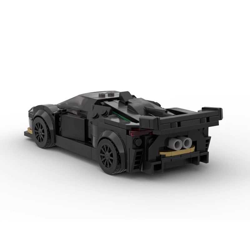 Italian V10 Super Trofeo Track Supercar Building Kit | Compatible MOC - 4