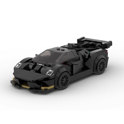 Italian V10 Super Trofeo Track Supercar Building Kit | LEGO-Compatible MOC - 1