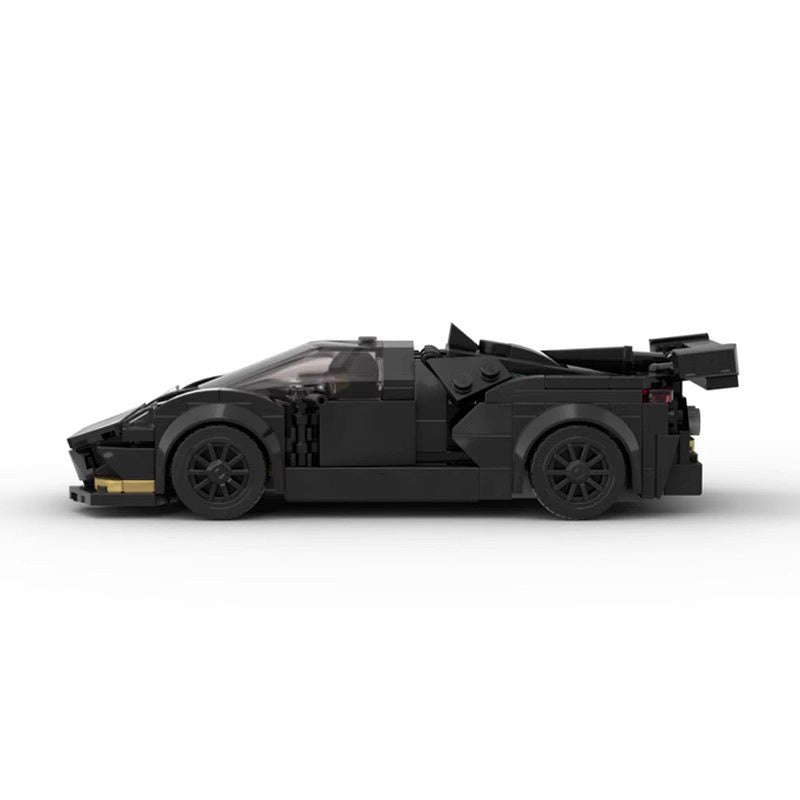 Italian V10 Super Trofeo Track Supercar Building Kit | LEGO-Compatible MOC - 3