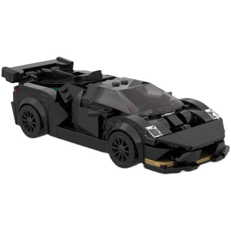 Italian V10 Super Trofeo Track Supercar Building Kit | LEGO-Compatible MOC - 5
