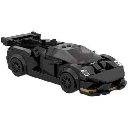 Italian V10 Super Trofeo Track Supercar Building Kit | LEGO-Compatible MOC - 5