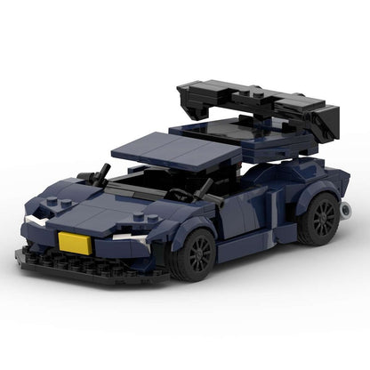 Italian V10 Widebody Supercar Building Kit | LEGO-Compatible MOC - 1