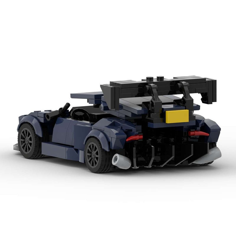 Italian V10 Widebody Supercar Building Kit | LEGO-Compatible MOC - 3