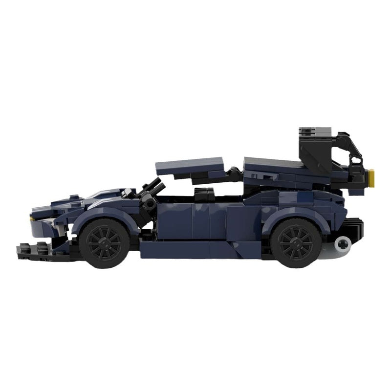 Italian V10 Widebody Supercar Building Kit | LEGO-Compatible MOC - 5