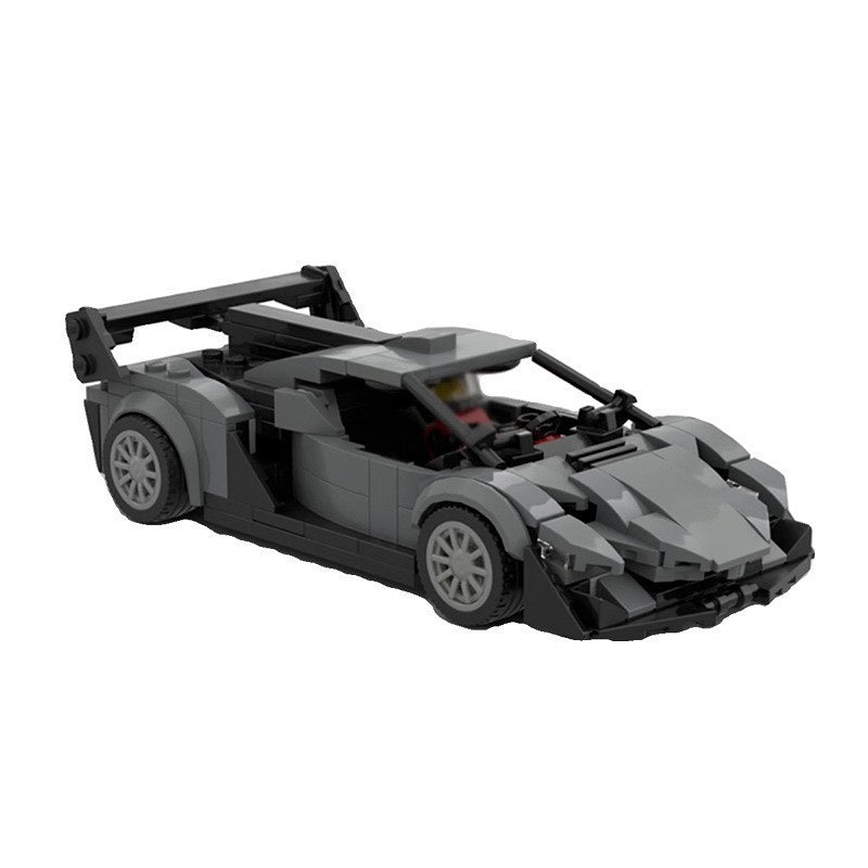 Italian V12 Arrowhead Hypercar Building Kit | 8-WideLEGO-Compatible MOC - 3