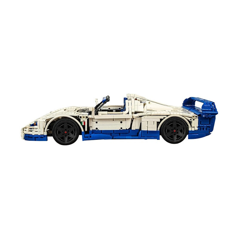 Italian V12 GT Hypercar Building Kit | 1:10 Scale | LEGO-Compatible MOC - 3