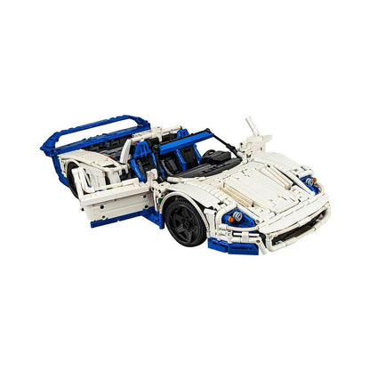 Italian V12 GT Hypercar Building Kit | 1:10 Scale | LEGO-Compatible MOC - 5