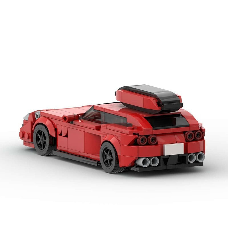 Italian V12 GT Sports Car MOC Building Kit | Luxury Vehicle Model - 4