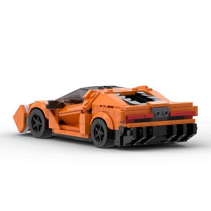 Italian V12 Hybrid Double Clutch Supercar Building Kit | LEGO-Compatible MOC - 4