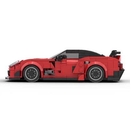Italian V12 Track Evolution Racing Car Building Kit | LEGO-Compatible MOC - 4