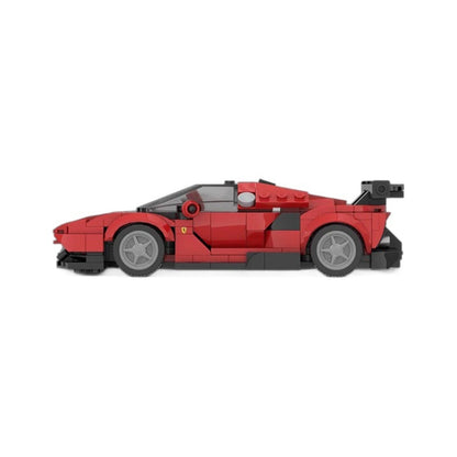 Italian V12 Track Hypercar Building Kit | LEGO-Compatible MOC - 5