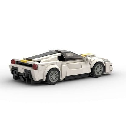 Italian V8 Performance Sports Car MOC Building Kit | Racing Vehicle Model - 2