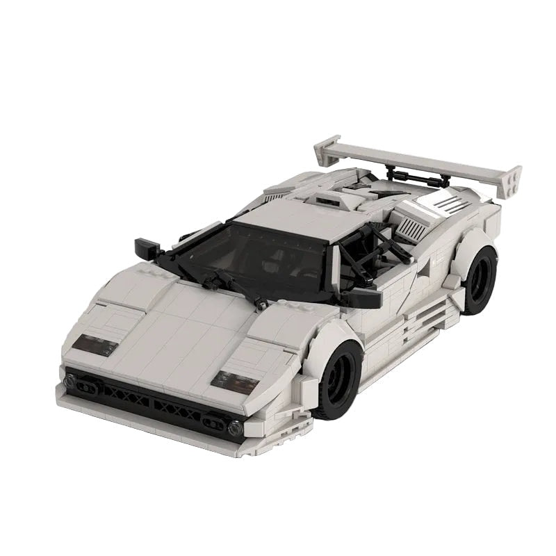 Italian Wide Body Supercar MOC Building Kit | Custom Sports Car Model - 1