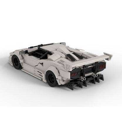 Italian Wide Body Supercar MOC Building Kit | Custom Sports Car Model - 2