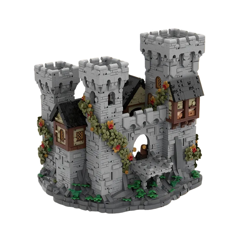 Ivystone Castle MOC Medieval Fortress Building Kit - 1