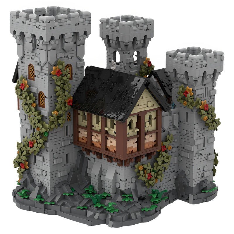Ivystone Castle MOC Medieval Fortress Building Kit - 2