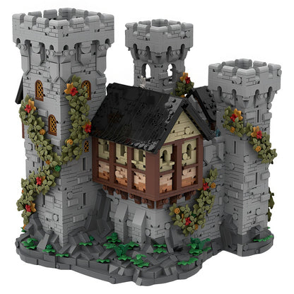 Ivystone Castle MOC Medieval Fortress Building Kit - 2