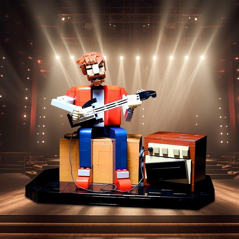Jam Session MOC Building Kit | Music Performance Scene Display Model - 6