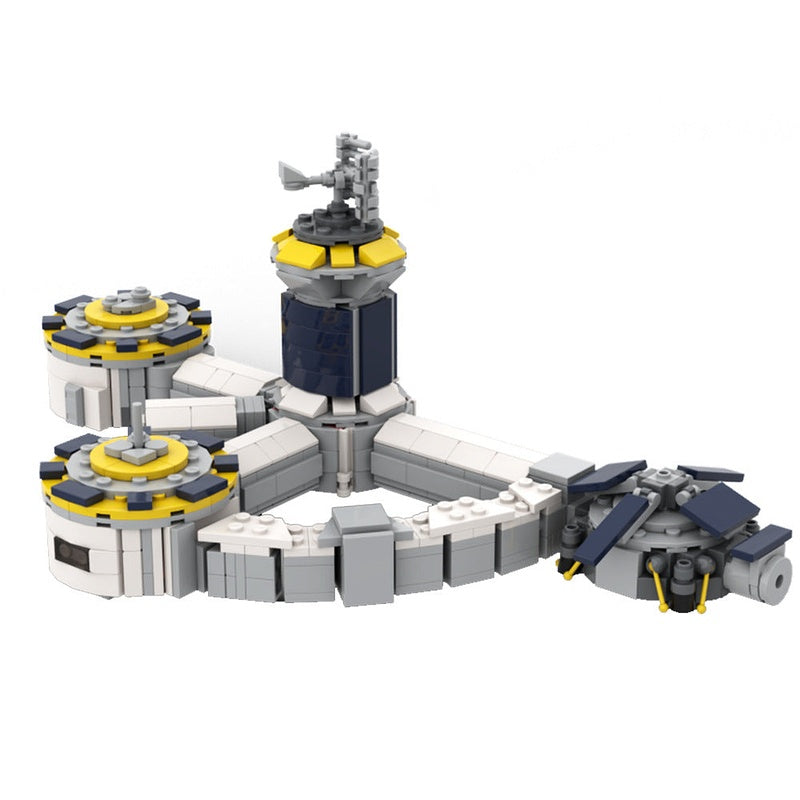 Jamestown Lunar Base MOC Building Kit | Futuristic Space Habitat Model - 5