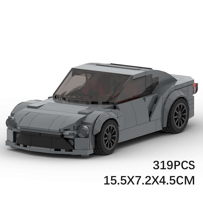 Japanese 86 Retro Sports Coupe MOC Building Kit - 2
