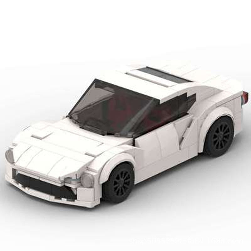 Japanese 86 Retro Sports Coupe MOC Building Kit - 3