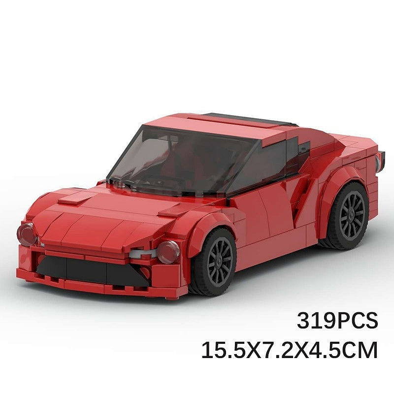 Japanese 86 Retro Sports Coupe MOC Building Kit - 5
