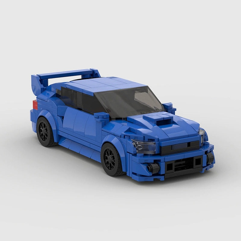 Japanese AWD Sports Sedan Building Kit | LEGO-Compatible MOC - 1