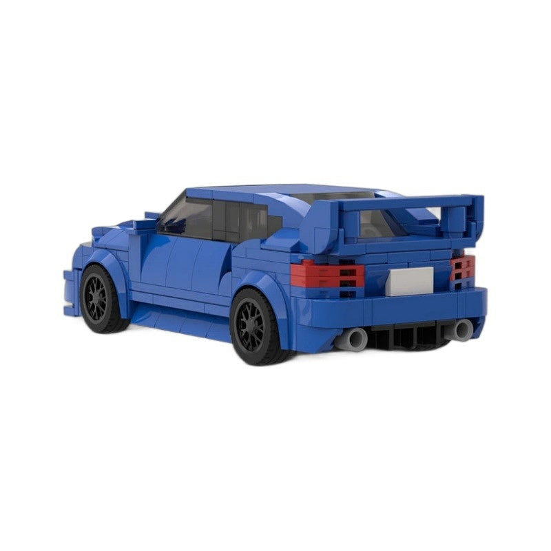 Japanese AWD Sports Sedan Building Kit | LEGO-Compatible MOC - 5