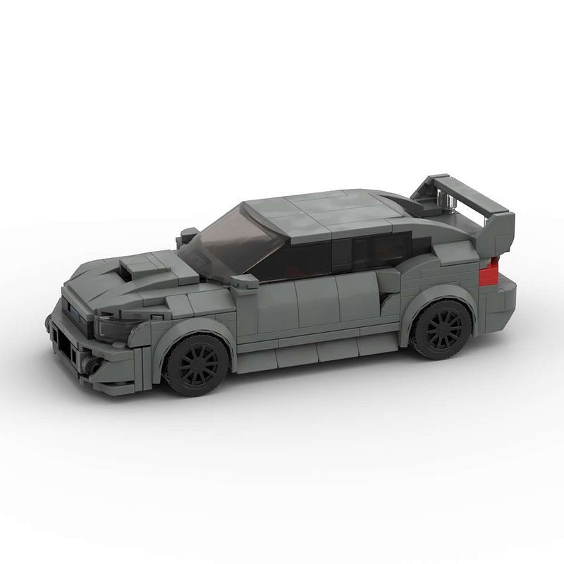 Japanese AWD Sports Sedan MOC Building Kit | Vehicle Model - 1
