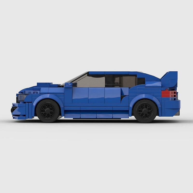 Japanese AWD Sports Sedan MOC Building Kit | Vehicle Model - 6